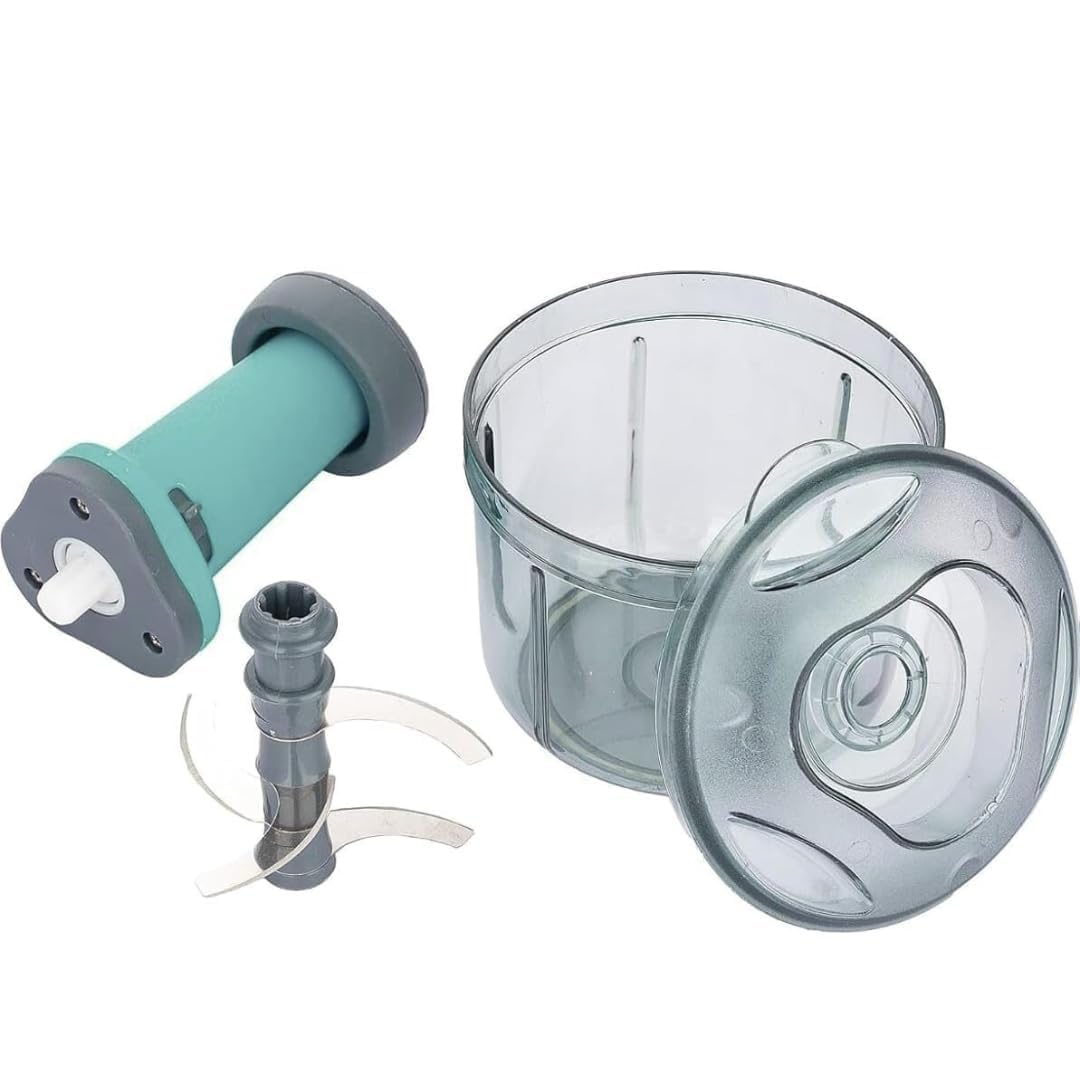 1000ml Heavy-Duty Manual Vegetable Chopper – Large Hand-Press Kitchen Cutter