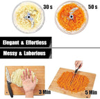 1000ml Heavy-Duty Manual Vegetable Chopper – Large Hand-Press Kitchen Cutter