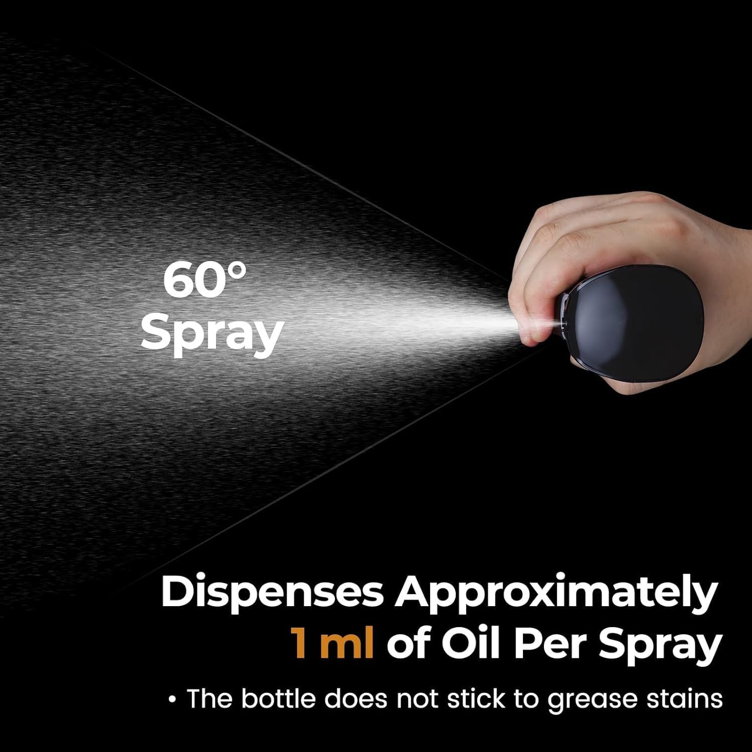 Advanced 200ml Glass Oil Sprayer for Cooking & Air Fryer